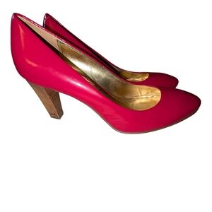 Coach Sheri Pink Berry Pumps- EUC Size 8B